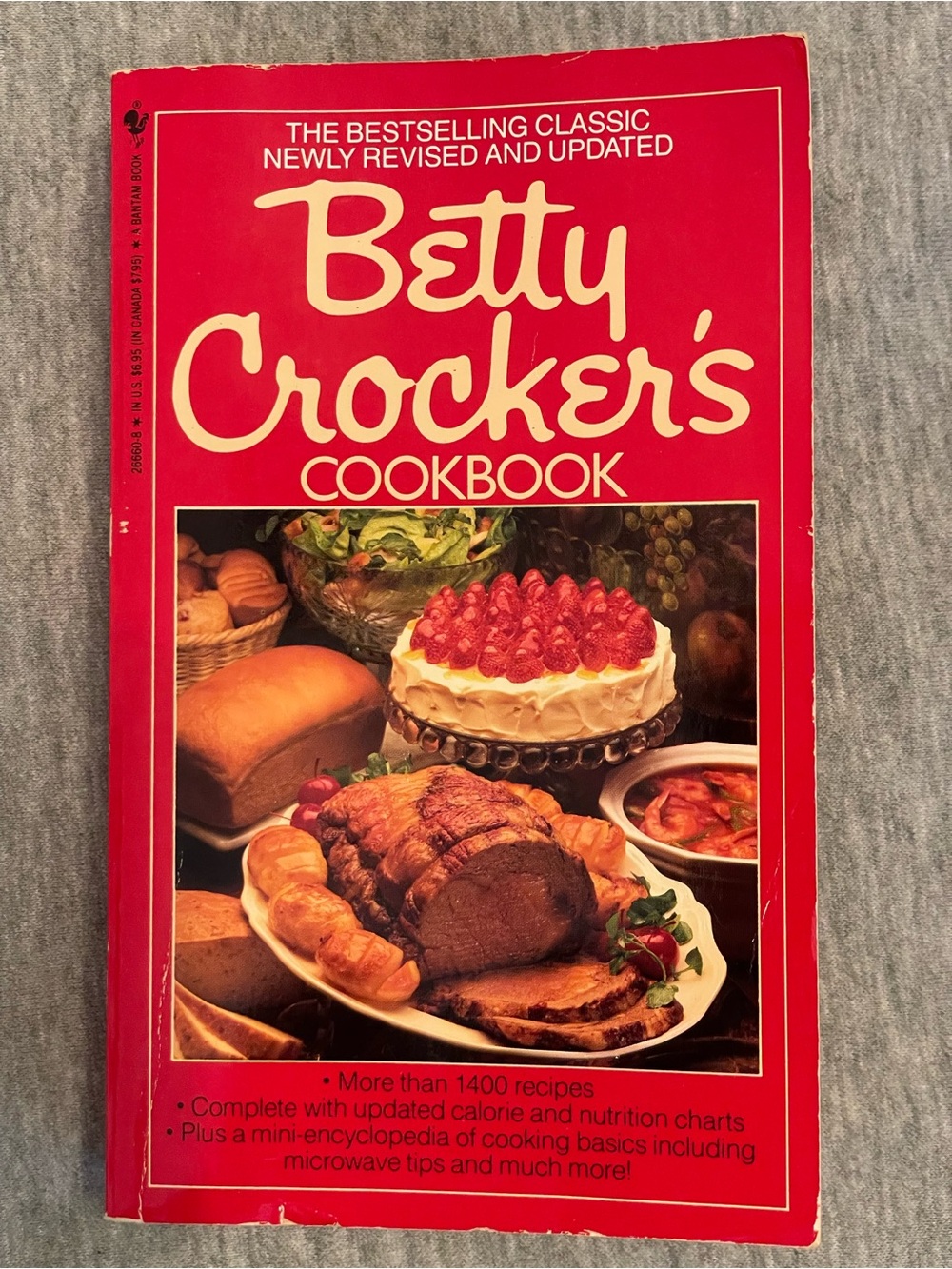 Betty Crocker’s Cookbook Paperback 6th Edition